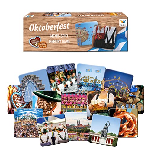 Starnberger Spiele - Oktoberfest ™ Memospiel - Familienspiel ab 6 Jahren - Geschenk für Wiesn-Fans von Starnberger Spiele