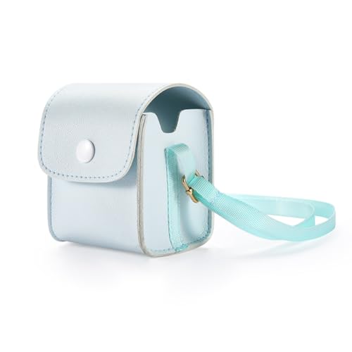 Starnearby Tasche für Bitzee Digital Haustier, PVC Handtasche für Bitzee Digital Pet, Hängetasche mit Verstellbarer Schultergurt, Tragetasche Aufbewahrungstasche für Virtuelles Haustier (hellgrün) von Starnearby