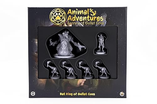 Animal Adventures: Secrets of Gullet Cove - Rat King Roleplaying Miniatures 5E Compatible von Steamforged Games