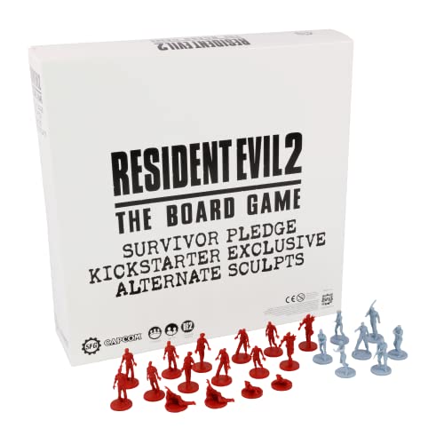 Resident Evil 2: Das Brettspiel - Exklusive Skulpts von Steamforged Games