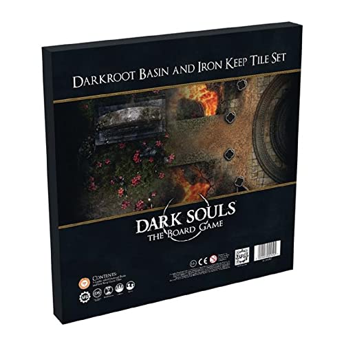 Steamforged Games | Dark Souls: The Board Game | Darkroot Basin and Iron Keep Tile Set | for 1 to 3 Players Ages 14+ | Game in English von Steamforged Games