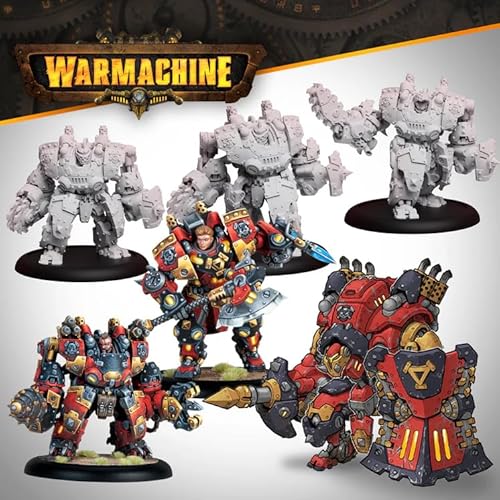 Steamforged Games Warmachine: Khador Annihilators Command Cadre (neu) von Steamforged Games