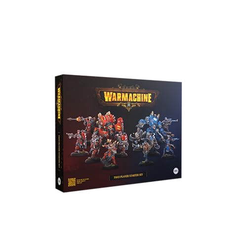 Steamforged Games: Warmachine - Khador vs. Cygnar Starter - Fantasytischspiel für 2 Spieler ab 14 Jahren von Steamforged Games