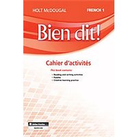 Cahier d'Activités Student Edition Levels 1a/1b/1 von Houghton Mifflin Harcourt P