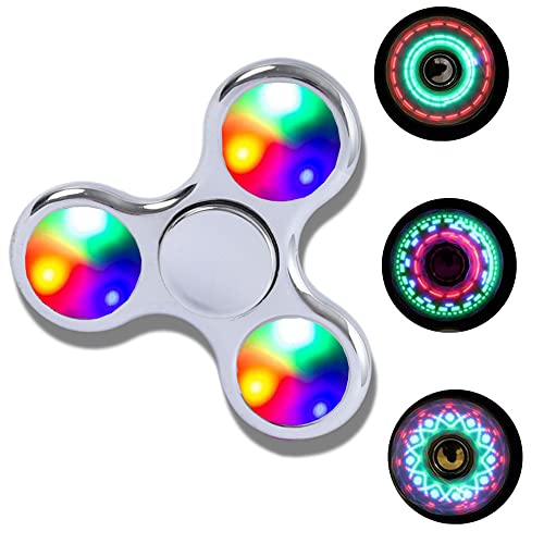 Steemjoey LED Fidget Spielzeug, Hand Fidget Spielzeug, Fidget Spielzeug Finger Toy Hand Spielzeug ADHD Anti Angst Spielzeug Stressabbau Spielzeug für Kinder, Erwachsene von Steemjoey