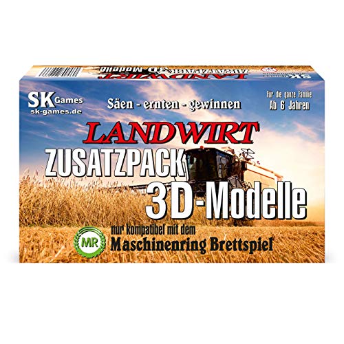 Zusatzpack 3D Modelle für Landwirt (Brettspiel) von Stefan König