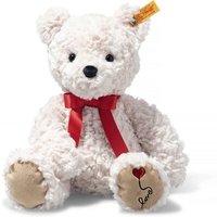 STEIFF 113833 Soft Cuddly Friends Jimmy Teddybär – Love 30 cm creme von Steiff