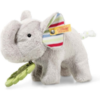 STEIFF 242021 Wild Sweeties Timmi Elefant mit Beißring und Knisterfolie von Steiff