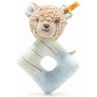 STEIFF 242236 Teddybär Rudy Rassel 15 cm, hellbraun/blau von Steiff