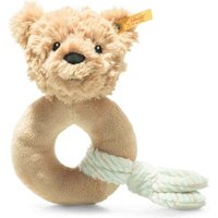 STEIFF 242298 Soft Cuddly Friends Jimmy Teddybär Greifling mit Rassel, beige 14 cm von Steiff