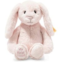 STEIFF 242359 Soft Cuddly Friends My first Steiff Hoppie Hase, rosa 26 cm von Steiff