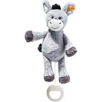 STEIFF 242496 Soft Cuddly Friends Dinkie Esel Spieluhr von Steiff