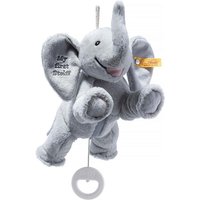 STEIFF 242731 Soft Cuddly Friends My First Ellie Elefant Spieluhr, grau, 25cm von Steiff