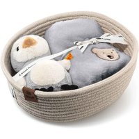 STEIFF 242977 Geschenkset Lio Pinguin mit Rassel und Latz, Größe: 22 cm STEIFF 242977 Geschenkset Lio Pinguin mit Rassel und Latz, Größe: 22 cm von Steiff