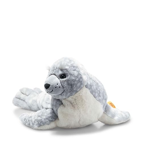 Soft Cuddly Friends Aila Robbe - 40 cm - Kuscheltier für Kinder - weich & kuschelig - waschbar - eisblau (063916) von Steiff