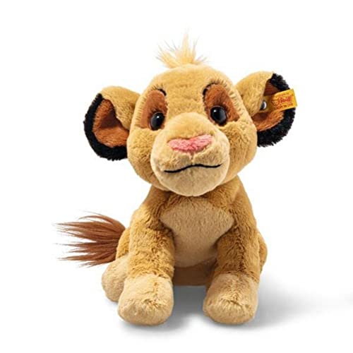 Steiff 24665 Soft Cuddly Friends Disney Originals Simba 26cm, Beige von Disney