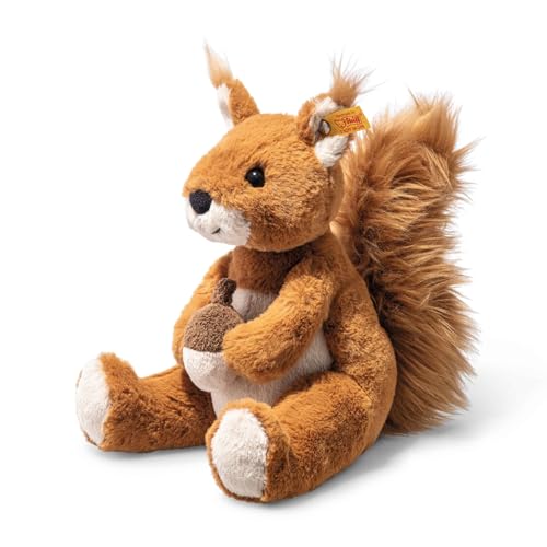 Steiff 045172 Soft Cuddly Friends Phil Eichhörnchen, Glazed Ginger, 20cm von Steiff