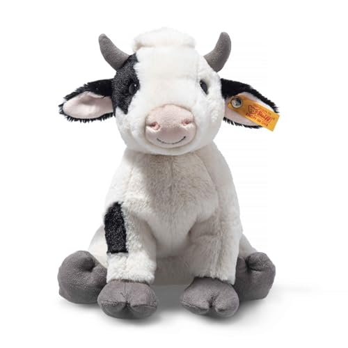 Steiff 067853 Soft Cuddly Friends Cobb Kuh, Cloud Dancer, 24cm von Steiff