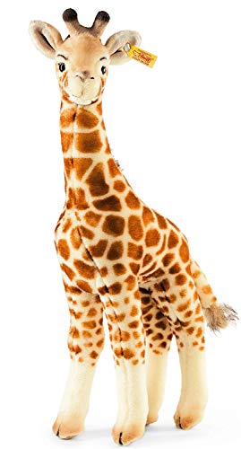 Steiff Kuscheltier Bendy Giraffe, Süßes Stofftier mit Kunststoffaugen, Kinder, Jungen & Mädchen, Plüschtier 45 cm, Mehrfarbig, 068041 von Steiff