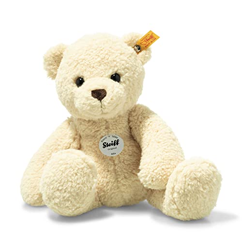 Steiff 113970 Teddybär Mila - 30 cm - Kuscheltier - vanille, Autumn Blonde von Steiff