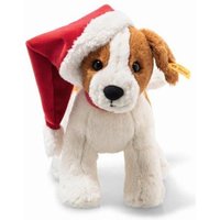 Steiff 114199 - Snuffy Hund Cosy Christmas, braun/beige, 27 cm von Steiff