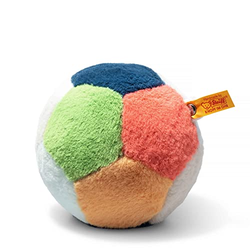 Steiff 242182 Soft Cuddly Friends Ball mit Klangspiel 13cm, bunt, Plüsch Multicolor Steiff 242182 Soft Cuddly Friends Ball mit Klangspiel 13cm, bunt, Plüsch Multicolor von Steiff