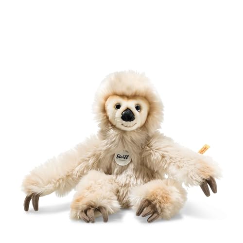 Steiff Miguel Baby-Schlenker-Faultier - 33 cm - Kuscheltier für Kinder - weich & waschbar - Creme (056291) von Steiff