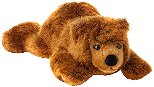 Steiff Kuscheltier Urs Braunbär, Süßes Stofftier mit Kunststoffaugen, Kinder, Jungen & Mädchen, Plüschtier 45 cm, Hellbraun, 070037 von Steiff