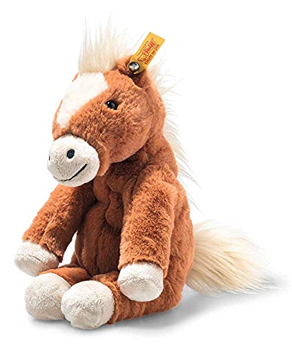 Steiff 75865 Tiere Soft Cuddly Friends Gola Schlenker-Pferd-27 cm-Kuscheltier für Kinder-weich & kuschelig-waschbar-rotbraun (075865) von Steiff