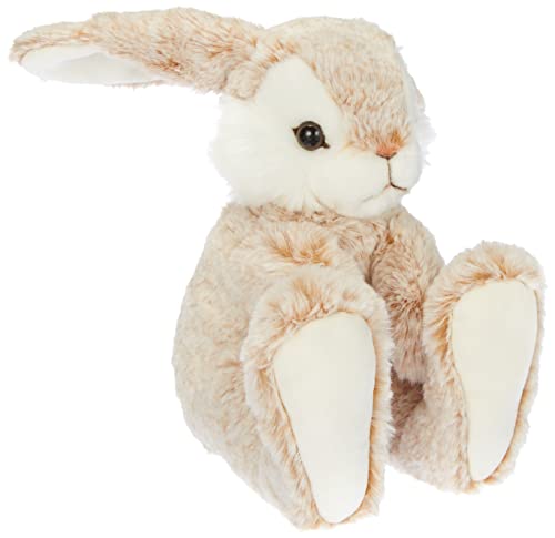 Steiff Kuscheltier Flummi Hase, Süßes Stofftier mit Kunststoffaugen, Kinder, Jungen & Mädchen, Plüschtier 24 cm, Beige, 080906 von Steiff