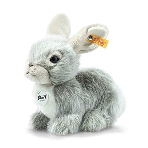 Steiff 067488 Dormili Hase - 21 cm - Kuscheltier - grau sitzend von Steiff