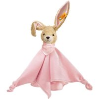 Steiff 237546 - Hoppel Hase Schmusetuch, rosa, Plüsch/Baumwolle, 28 cm Steiff 237546 - Hoppel Hase Schmusetuch, rosa, Plüsch/Baumwolle, 28 cm von Steiff