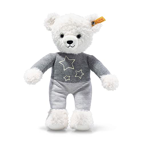 Steiff 113680 Knuffi Teddybär - 30 cm - Kuscheltier - Weiss/grau von Steiff