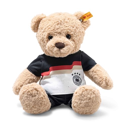 Steiff Kuscheltier Ben Teddybär DFB-Edition, Süßes Stofftier mit Kunststoffaugen, Kinder, Jungen & Mädchen, Friends, Plüschtier 30 cm, Beige, 988851 Steiff Kuscheltier Ben Teddybär DFB-Edition, Süßes Stofftier mit Kunststoffaugen, Kinder, Jungen & Mädchen, Friends, Plüschtier 30 cm, Beige, 988851 von Steiff