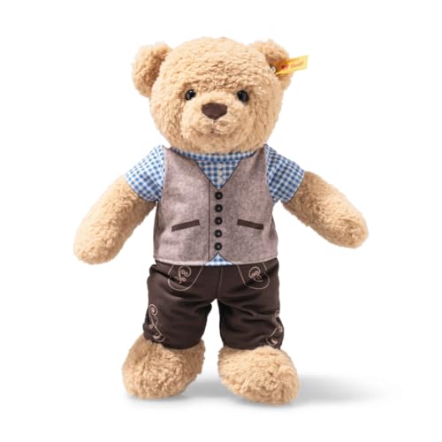Steiff Kuscheltier Ben Teddybär in bayrischer Tracht, Süßes Stofftier, Kinder, Jungen & Mädchen, Friends, Plüschtier 30 cm, Beige, 988684 Steiff Kuscheltier Ben Teddybär in bayrischer Tracht, Süßes Stofftier, Kinder, Jungen & Mädchen, Friends, Plüschtier 30 cm, Beige, 988684 von Steiff