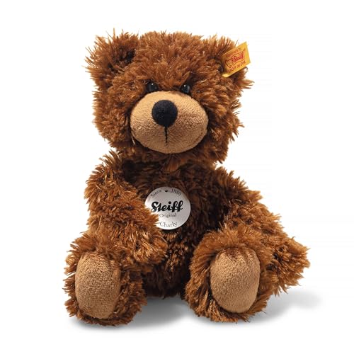 Steiff Kuscheltier Charly Schlenker-Teddybär, Süßes Stofftier mit Kunststoffaugen, Kinder, Jungen & Mädchen, Plüschtier 23 cm, Braun, 012891 Steiff Kuscheltier Charly Schlenker-Teddybär, Süßes Stofftier mit Kunststoffaugen, Kinder, Jungen & Mädchen, Plüschtier 23 cm, Braun, 012891 von Steiff