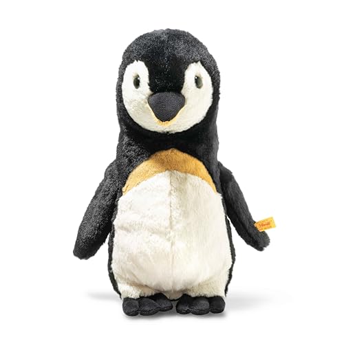 Steiff Kuscheltier Nala Pinguin, Süßes Stofftier mit Kunststoffaugen, Kinder, Jungen & Mädchen, Soft Cuddly Friends, Plüschtier 34 cm, Mehrfarbig, 062438 von Steiff