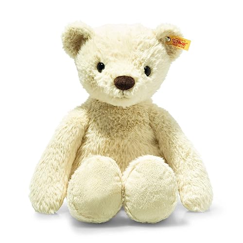 Steiff Kuscheltier Teddybär Thommy, Süßes Stofftier mit Namen, Jungen, Mädchen & Babys ab 0 Monaten, Soft Cuddly Friends Kuschelbär, Plüschtier 40 cm klein, 113635 von Steiff