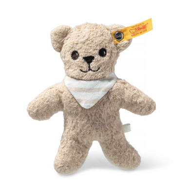 Steiff Teddybär Noah Rassel beige, 12 cm GOTS von Steiff