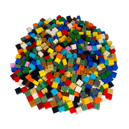 Lego® 2x2 Classic Basic Steine Bunt gemischt - 100 Stück | Bausteine für kreative Bauvorhaben von Stein-Experte