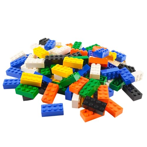 Lego® 2x4 Bausteine – 100x Klassische Steine | Bunte Farben | Modell 3001 | Kompatibel mit Lego® Sets | Perfekt für Bauprojekte & Kreativität von Stein-Experte