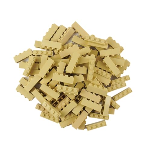 Lego® Classic Basic City 1x4 Steine Bausteine Hellbeige – 100 Stück – Perfekt für kreative Bauprojekte und Erweiterungen! von Stein-Experte