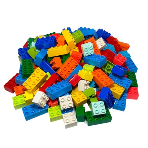 Lego® DUPLO® Bausteine Basic Steine Set 60 Stück - 50 2x2 Steine + 10 2x4 Steine von Stein-Experte