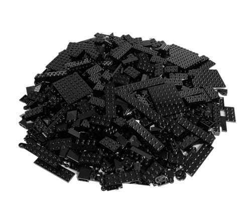 Lego® Sondersteine – 100x Bausteine in Schwarz | Gemischte Formen & Größen | Perfekt für kreative Bauprojekte von Stein-Experte