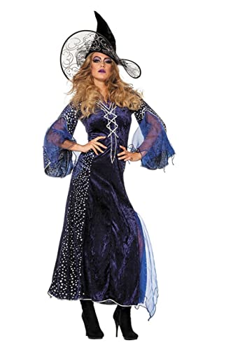 Damen-Kostüm Zauberin, Kleid, Gr. 48 von Stekarneval