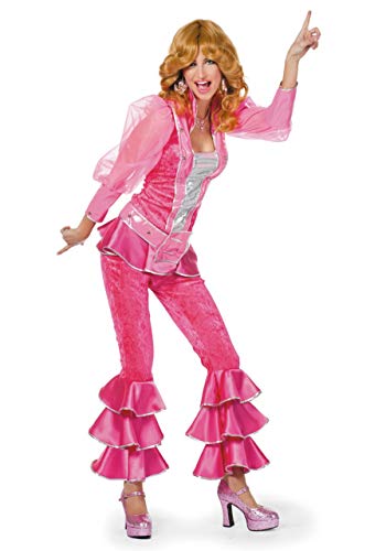 Damenkostüm Mama Mia Pink, Gr. 38 von Stekarneval