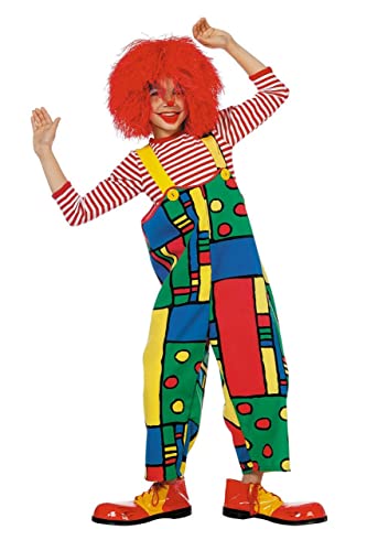 Kinderkostüm Clown-Latzhose, Gr. 164 von Stekarneval