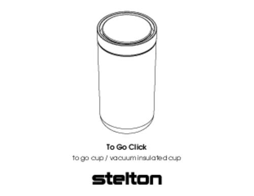 Stelton To Go Click Thermobecher Dunkelblau 0.2l 675-18 von Stelton