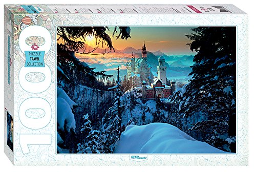 Schritt Puzzle Schritt puzzle79103 Schloss Neuschwanstein Bayern im Winter Travel Kollektion Puzzle (1000 Teile) von Step Puzzle