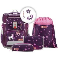 HAMA 138941 SPACE Schulranzen-Set "Unicorn", 5-teilig von Step by Step